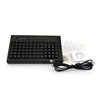 78Keys USB PS/2 Programming POS Keyboard With Magnetic Stripe Card Reader KB78M-S