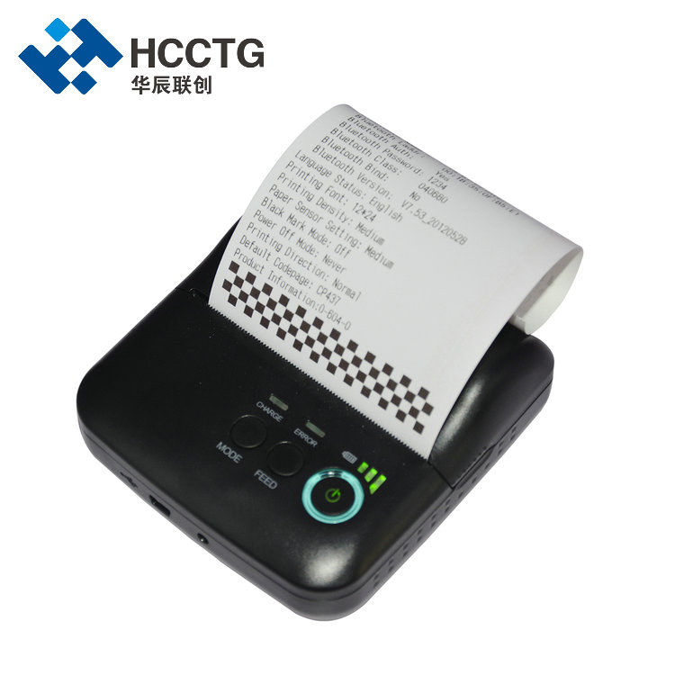 80MM Portable USB Bluetooth Thermal Receipt Printer HCC-T9