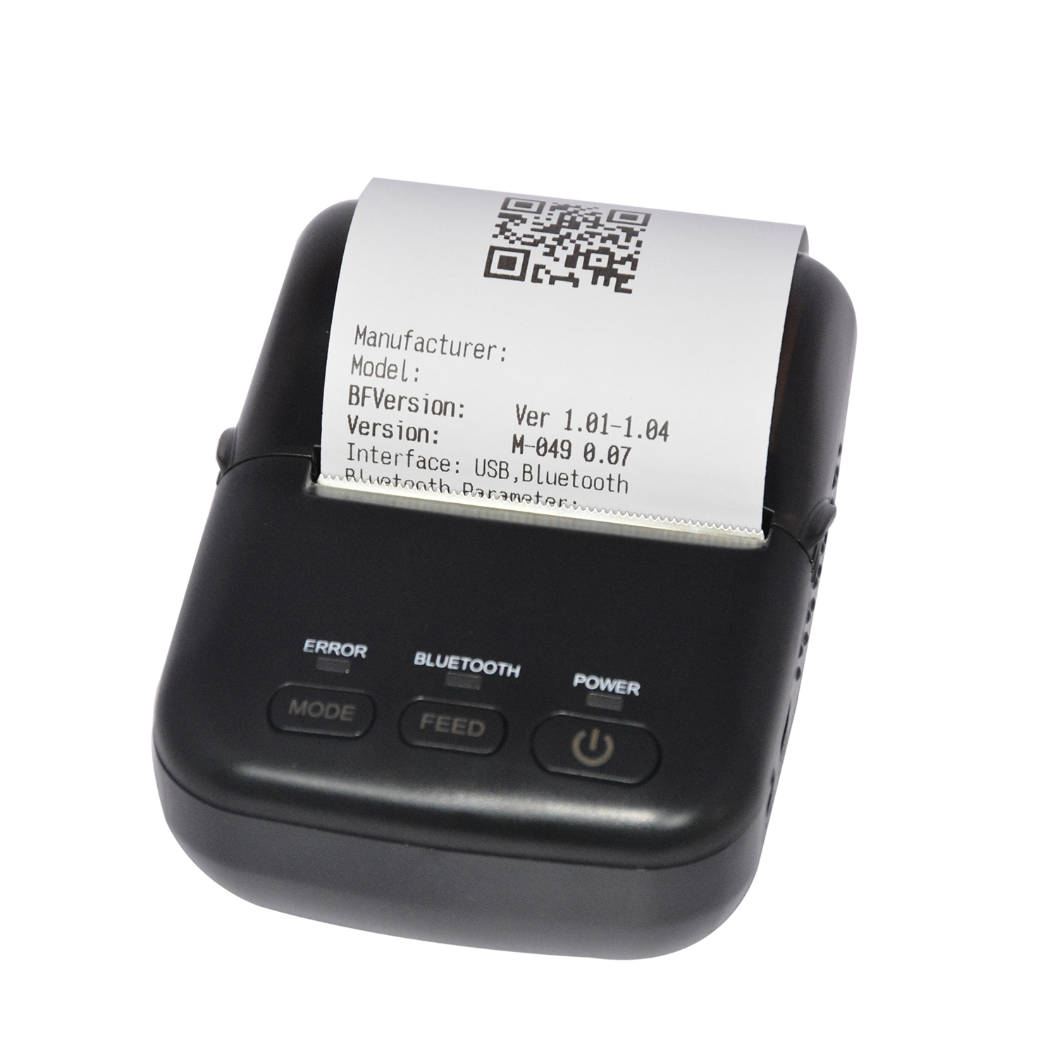 HCCTG 384 dots/line Mobile Bluetooth 58mm Thermal Printer HCC-T12