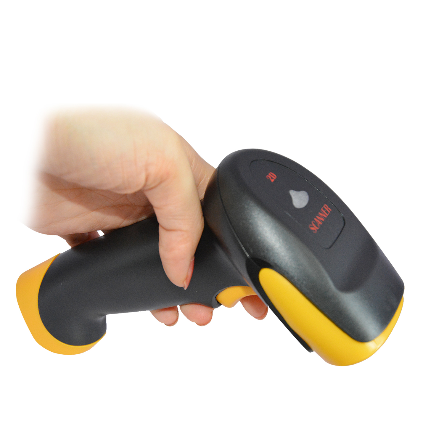 433MHz RS232 Virtual Serial Handheld 2D Barcode Scanner HS-6412