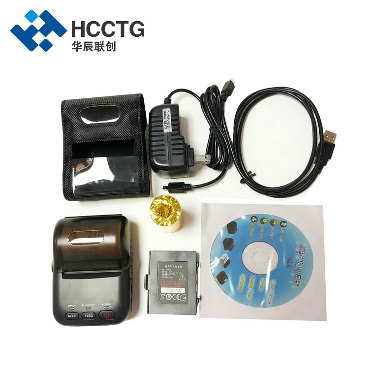 HCCTG Windows Android USB/RS232/Bluetooth 58mm Mobile Receipt Thermal Printer HCC-T12