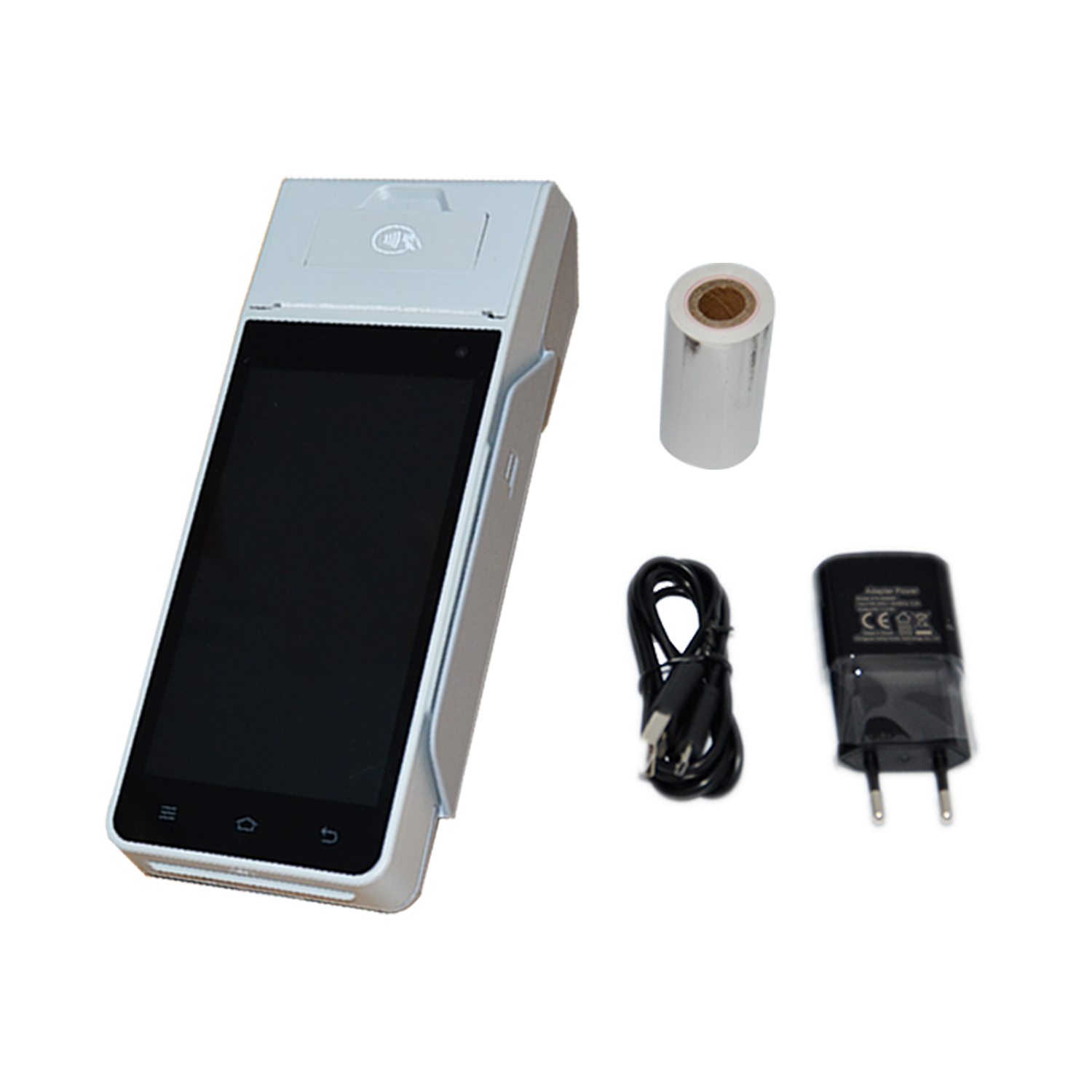 5 Inch 4G Android 3 In 1 Card Reader Handheld POS With Printer HCC-Z90