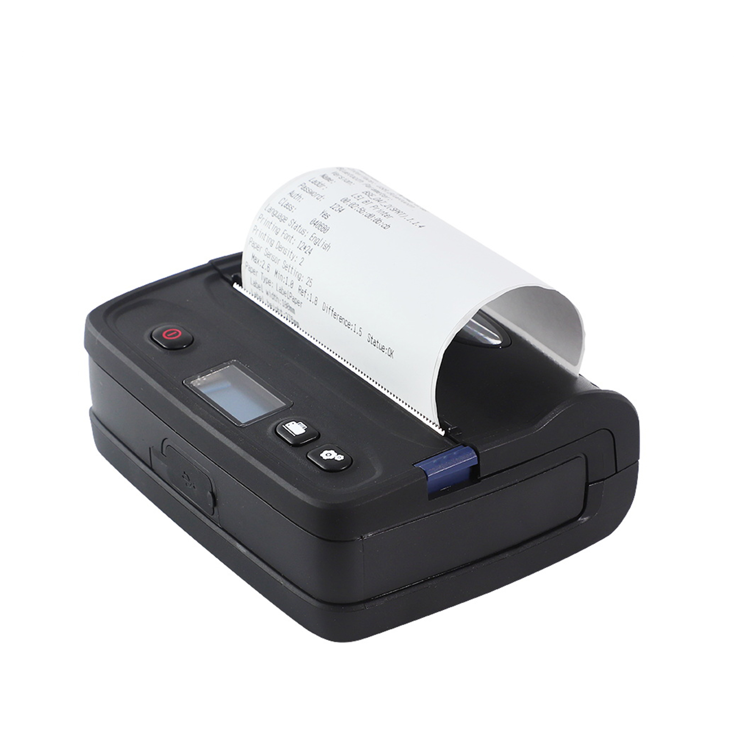 HCC 203dpi ESC/POS 4 Inch Mobile Bluetooth Thermal Label Printer HCC-L51