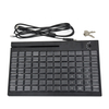 HCCTG USB 84Keys POS Programmable Keyboard With Mag-Stripe Reader KB84