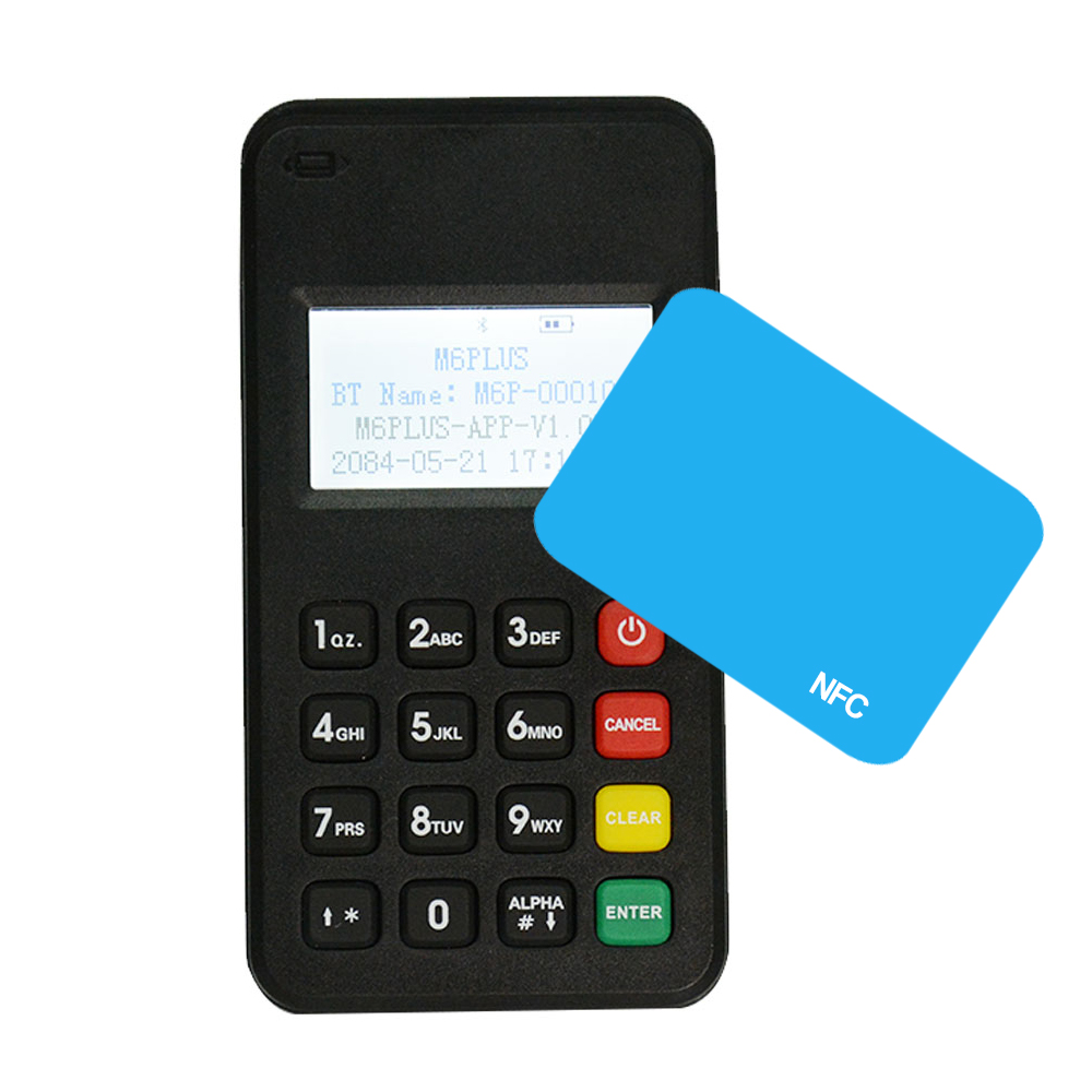 Best USB Bluetooth EMV PCI 3 In 1 Card Mobile Payment MPOS For E-Payment M6 PLUS