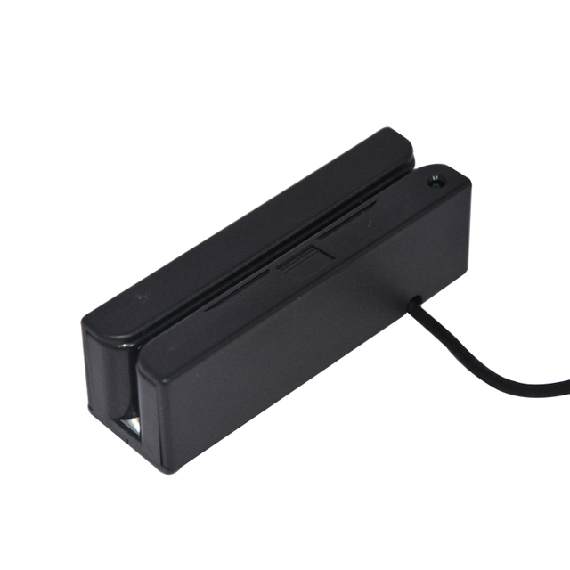 PS/USB 3 Tracks ISO7811 Mini Magnetic Card Reader HCC750U