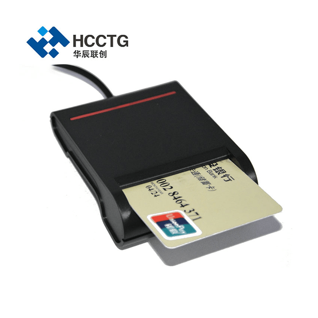 HCCTG EMV L1 USB ISO7816 Contact Smart Card Reader DCR30