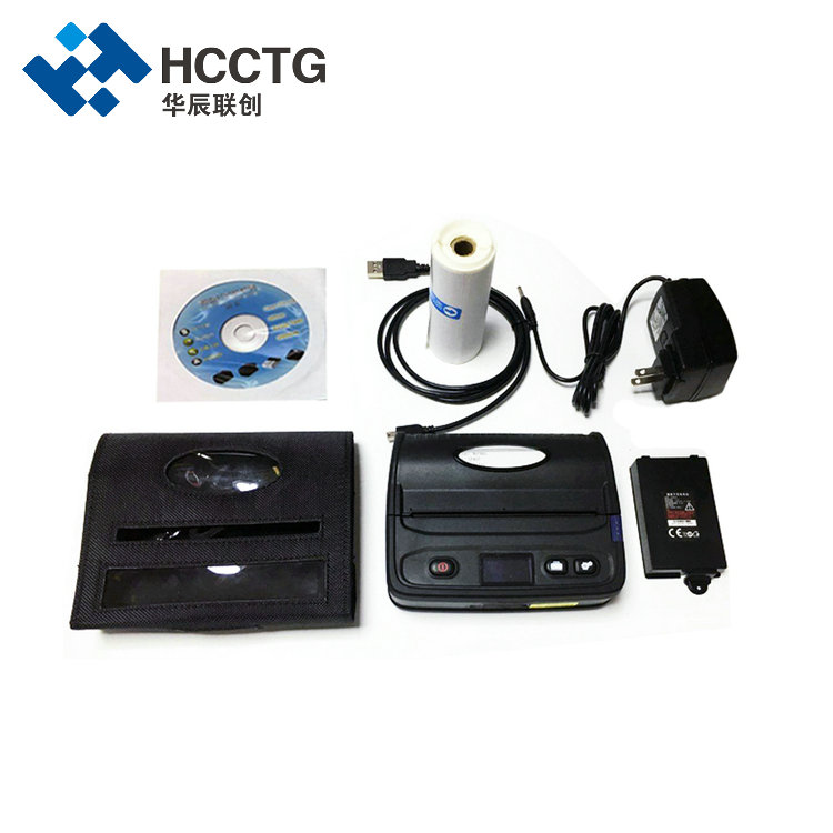 HCCTG CPCL 4 Inch Mobile Bluetooth 2D Barcode Thermal Label Printer HCC-L51