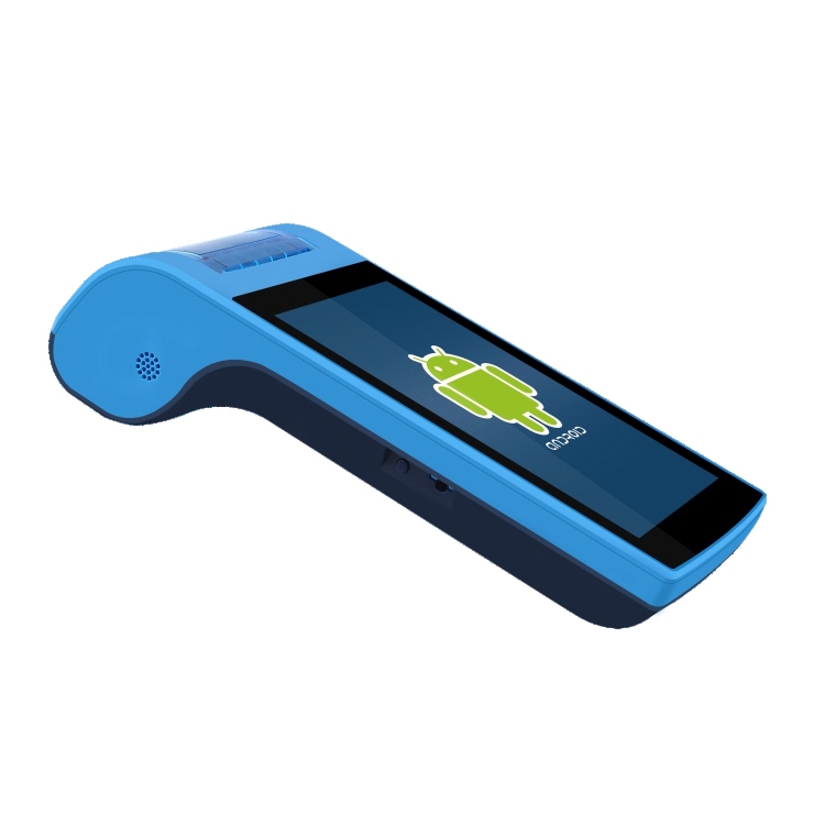 7 Inch Handheld Android POS Terminal With 58mm Printer Z130