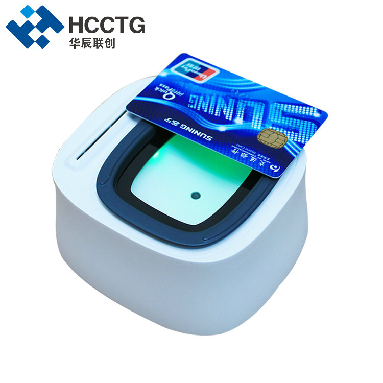 ISO7816 NFC IC Card Reader 2D Desktop Barcode Scanner HCC3300