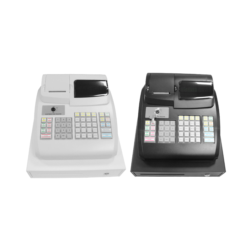 RS232 48keys Electronic Cash Register With 58mm Thermal Printer fixed ECR100
