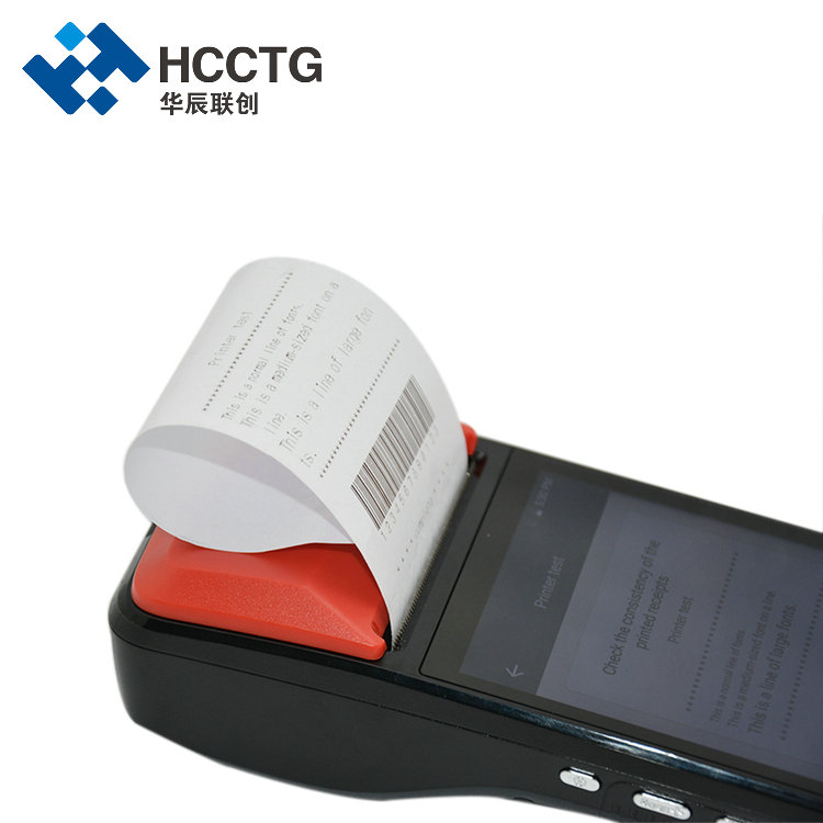 HCCTG Android 7.1.2 WiFi Handheld POS Machine With Printer R330W