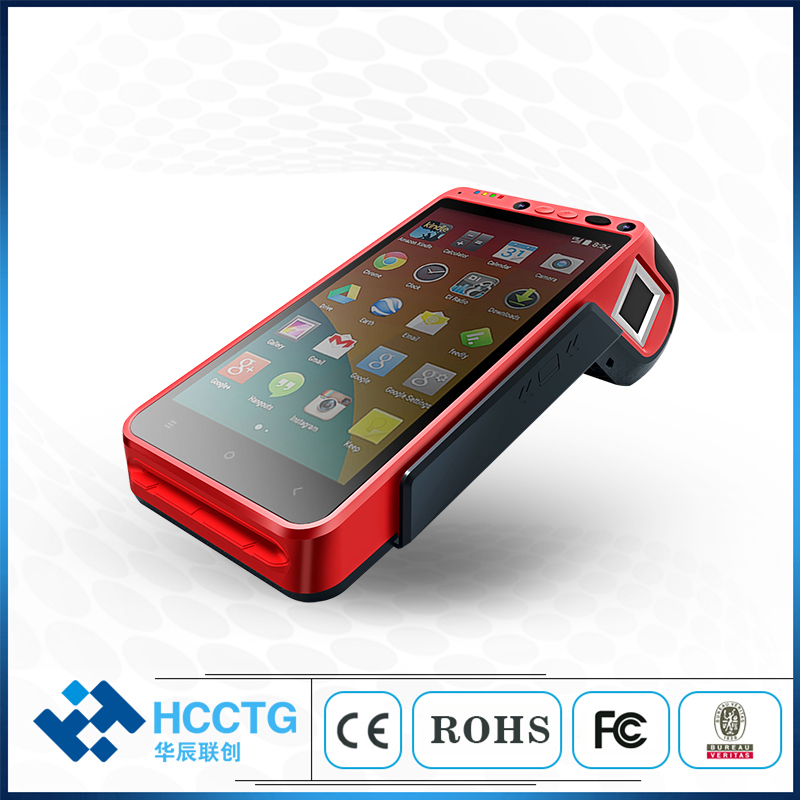 HCC EMV Quad-Core CPU Android 7.0 Handheld POS Machine HCC-Z100