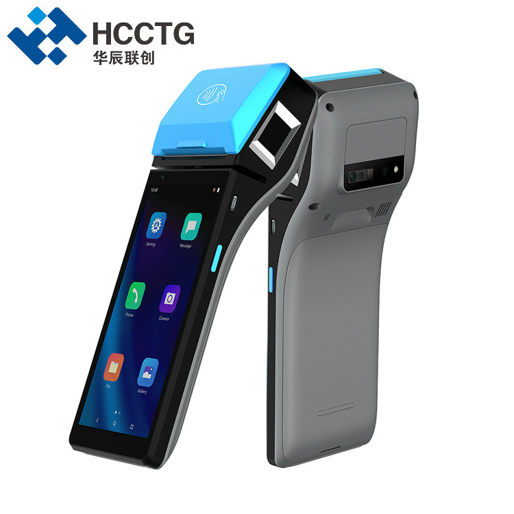 HCC GMS EMV Android 11.0 All In One Handheld Payment Device POS Machine Z500