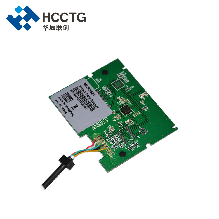 USB ISO 7816 EMV Contact Smart Card Reader Module MCR3521-M