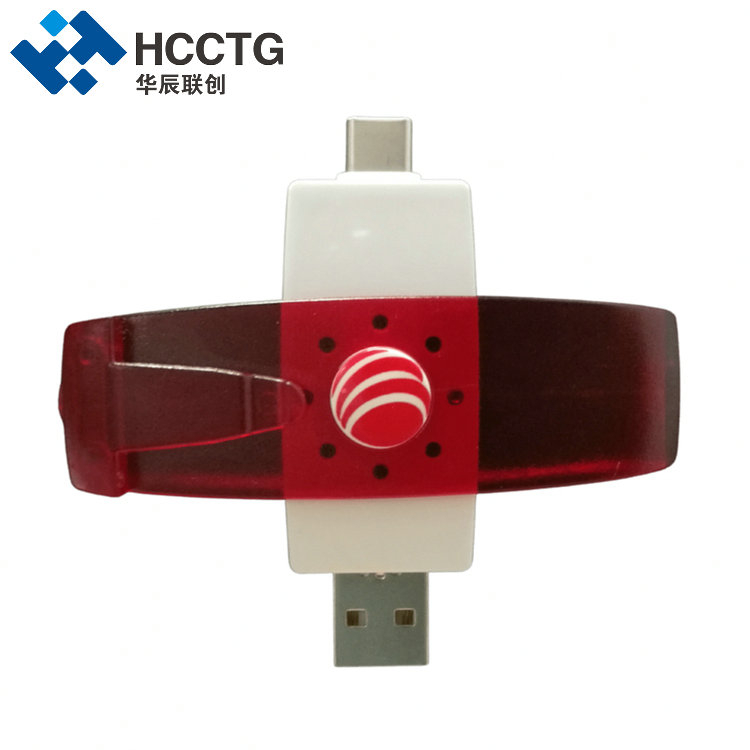 13.56MHz Contactless NFC Dual Connectors Smart Card Reader DCR37