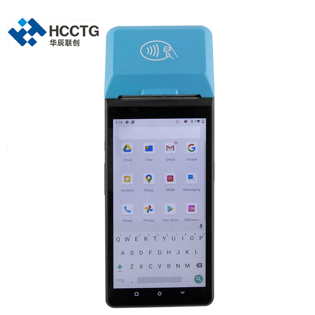 EMV NFC Android 10.0 Smart POS Machine With Barcode Scanner Z300