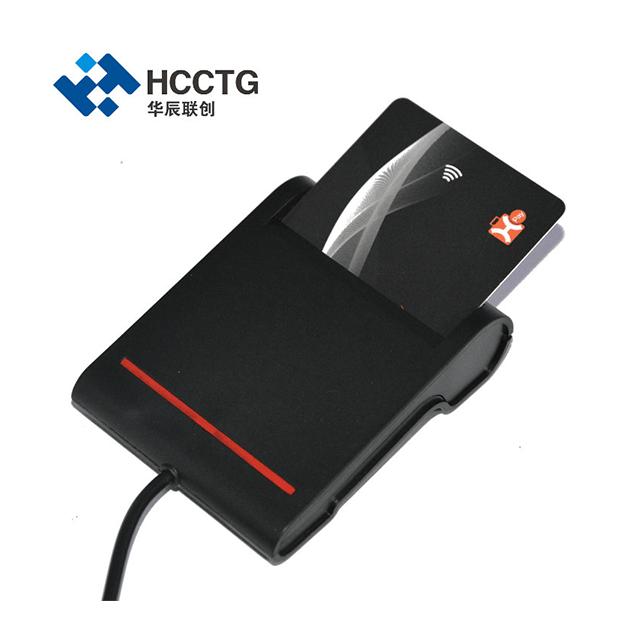 HCCTG EMV L1 USB ISO7816 Contact Smart Card Reader DCR30