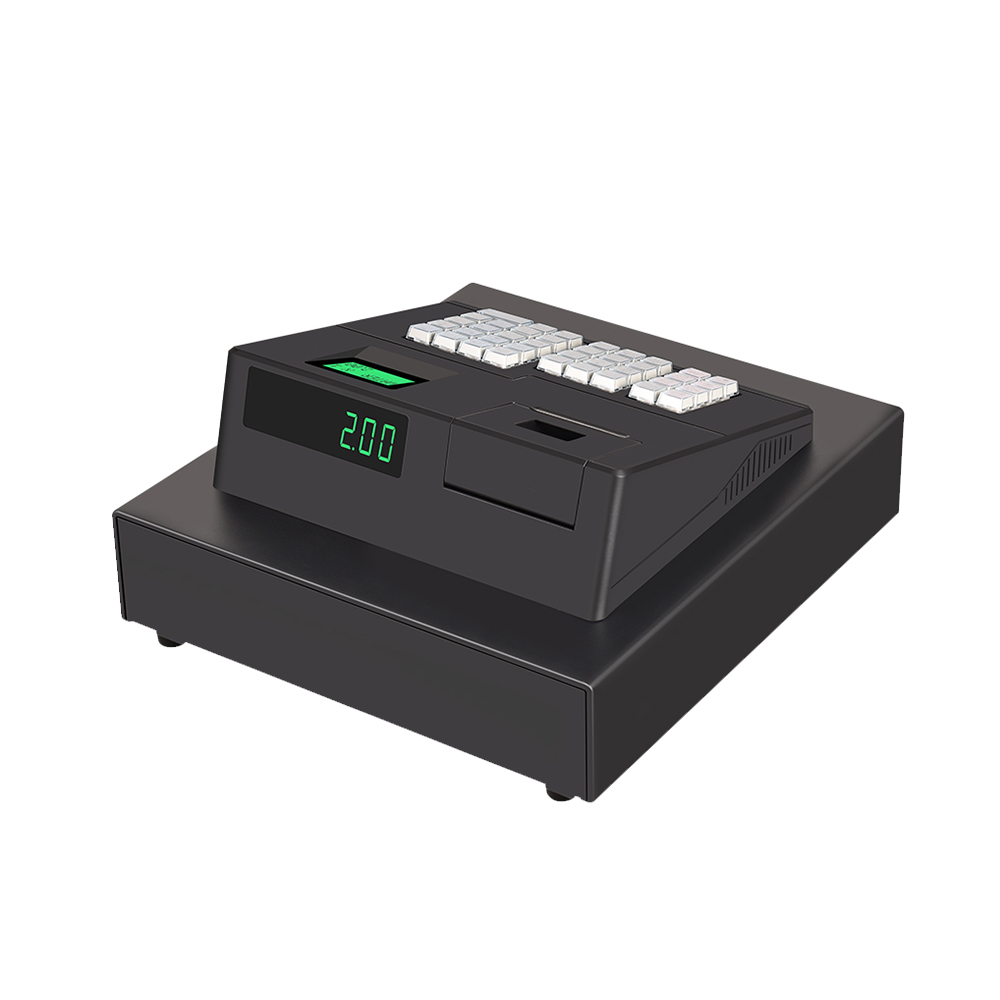 Wholesale Point of Sale USB Electronic Cash Register With Cash Drawer for Retails ECR600