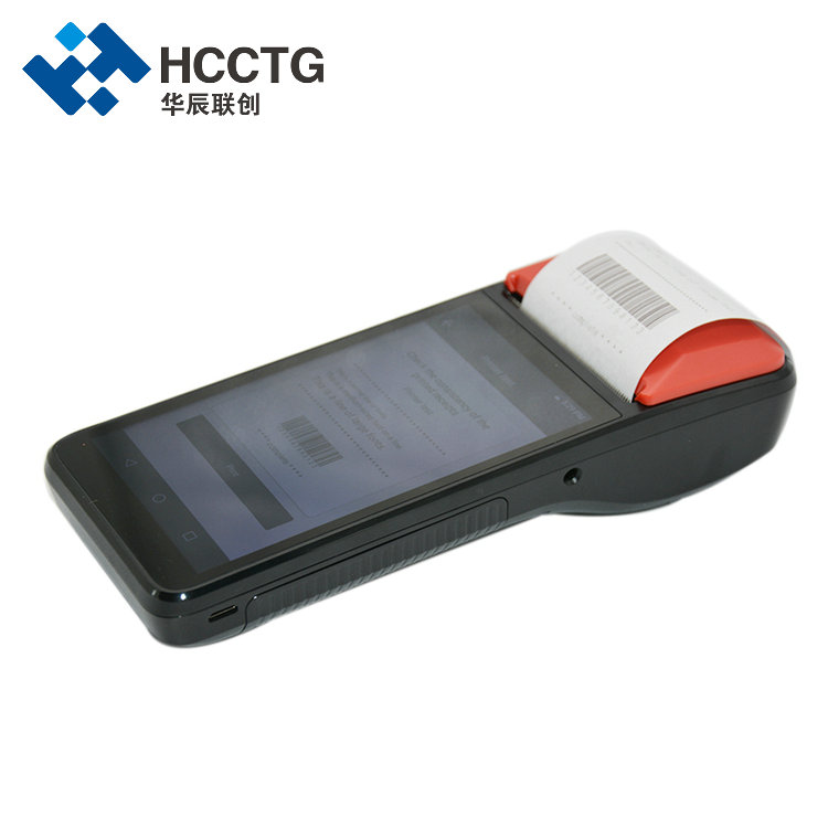 HCCTG Android 7.1.2 WiFi Handheld POS Machine With Printer R330W