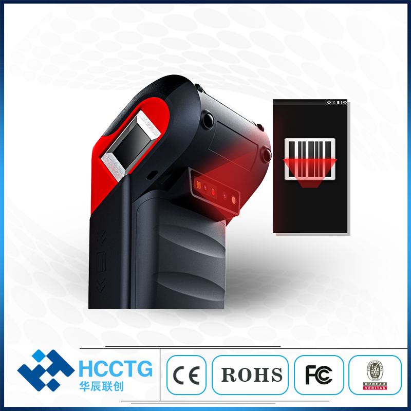 HCC EMV Quad-Core CPU Android 7.0 Handheld POS Machine HCC-Z100