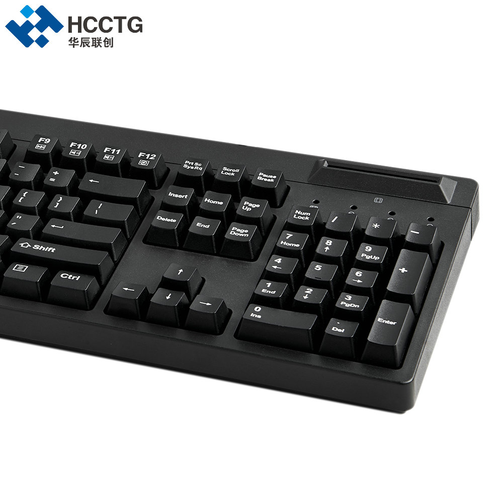 104keys ISO7816 EMV Unionpay Membrane Keyboard with SCR&MSR HCC-150U