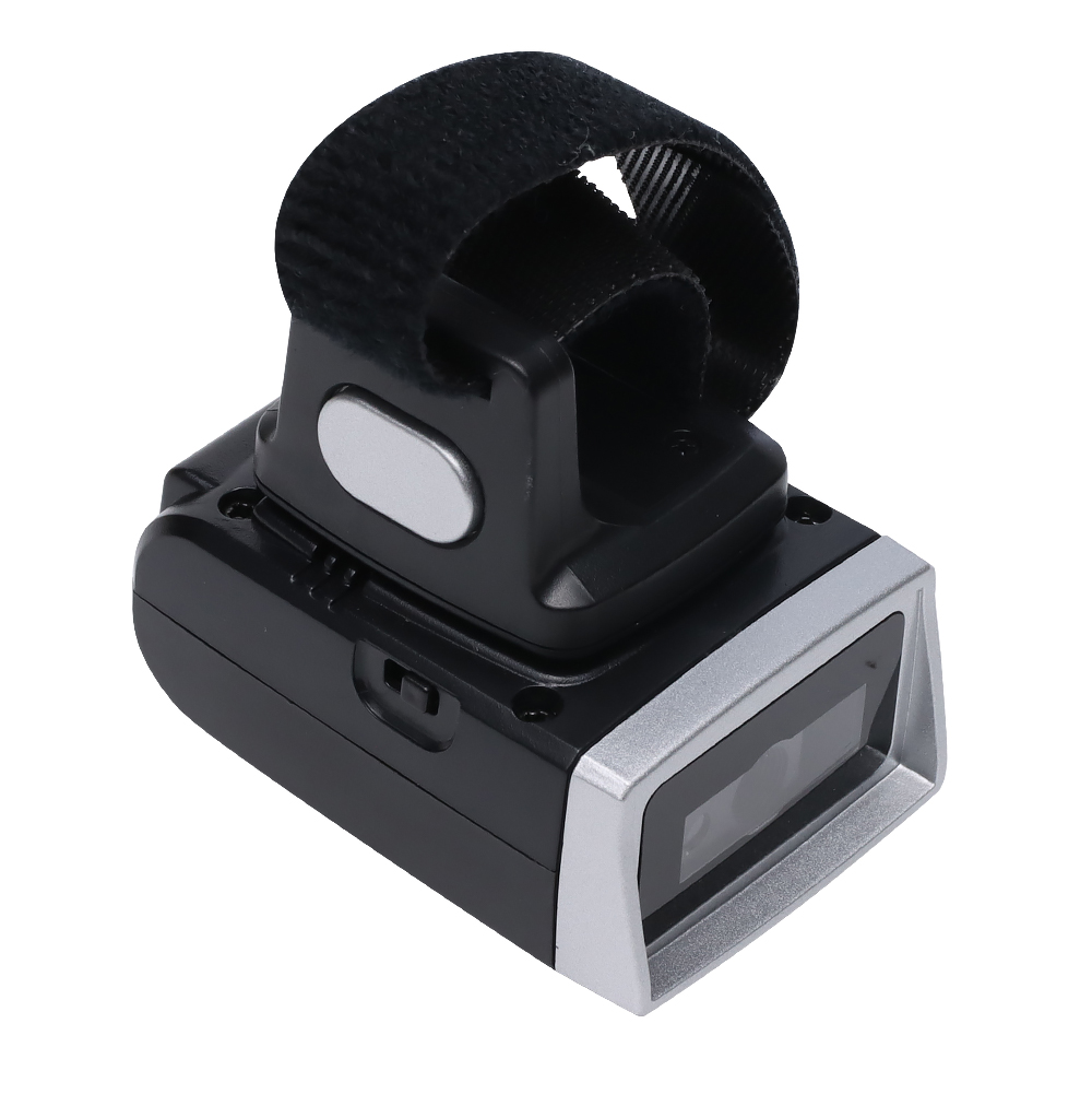 Mini Bluetooth Finger Ring 2D QR Barcode Scanner HS-S03