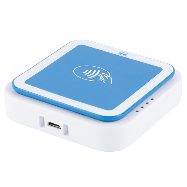 PCI EMV L1&L2 Bluetooth 13.56Mhz Reader 3 In 1 Mobile Contact & Contactless Smart Card Reader MPOS I9