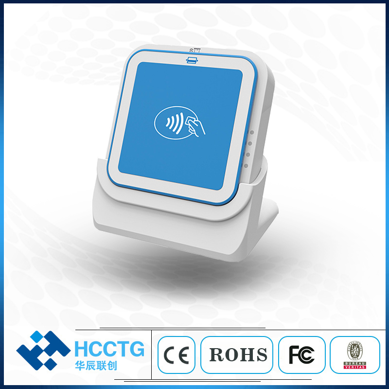 HCC Bluetooth IC&NFC Magnetic Card Reader MPOS For Android/IOS I9