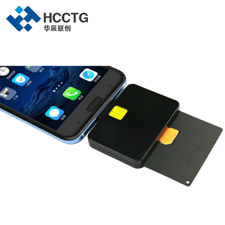 ISO7816 ROHS EMV USB Type C Smart Card Reader DCR32
