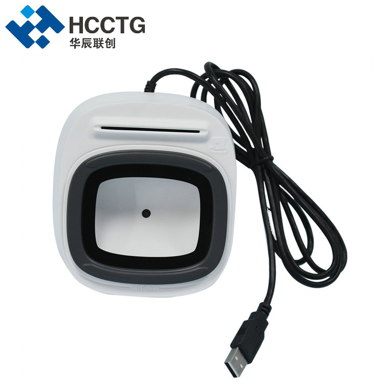 ISO7816 NFC IC Card Reader 2D Desktop Barcode Scanner HCC3300