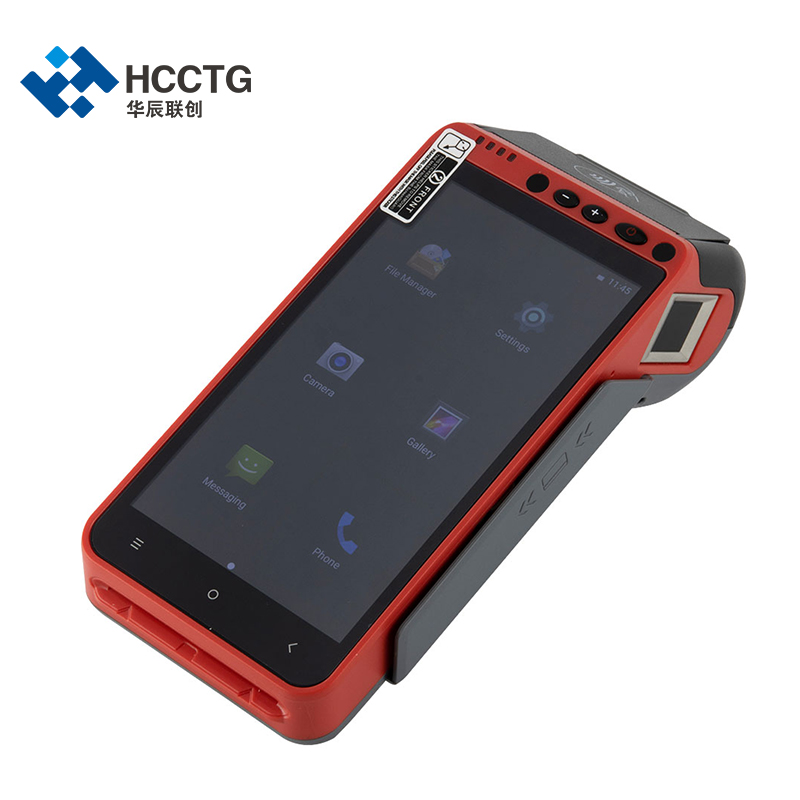 EMV PCI Android 7.0 Smart POS Machine WIth Built-in Printer HCC-Z100