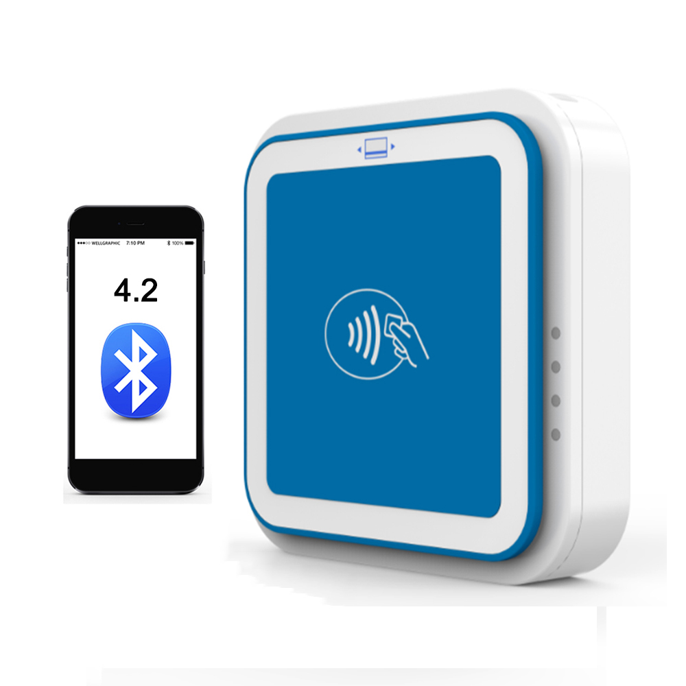 HCCTG Bluetooth EMV L1&L2 3 In 1 Mobile Card Reader Smart MPOS I9