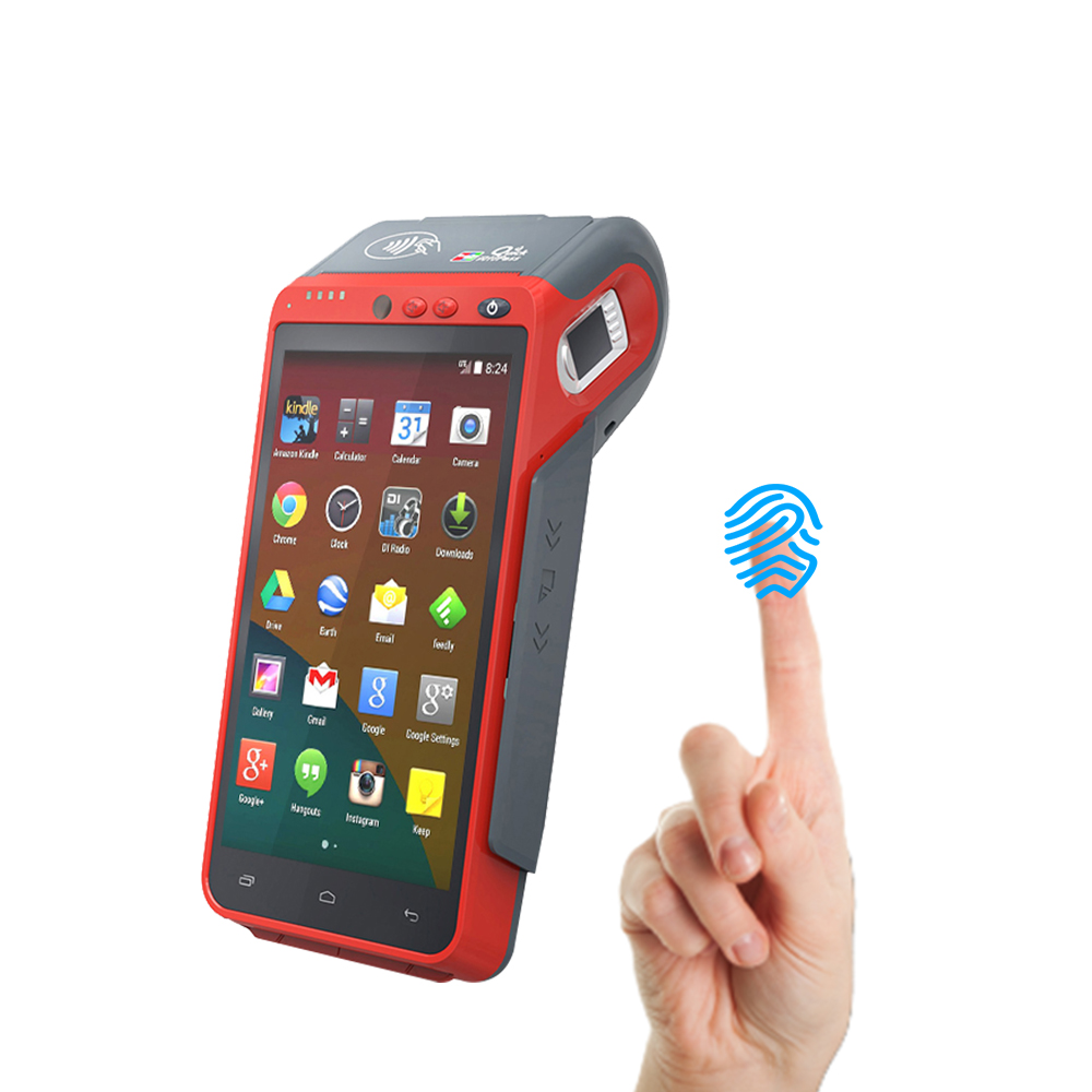 HCCTG EMV PCI All In One Handheld Restaurant Ordering Machine POS Terminal Z100