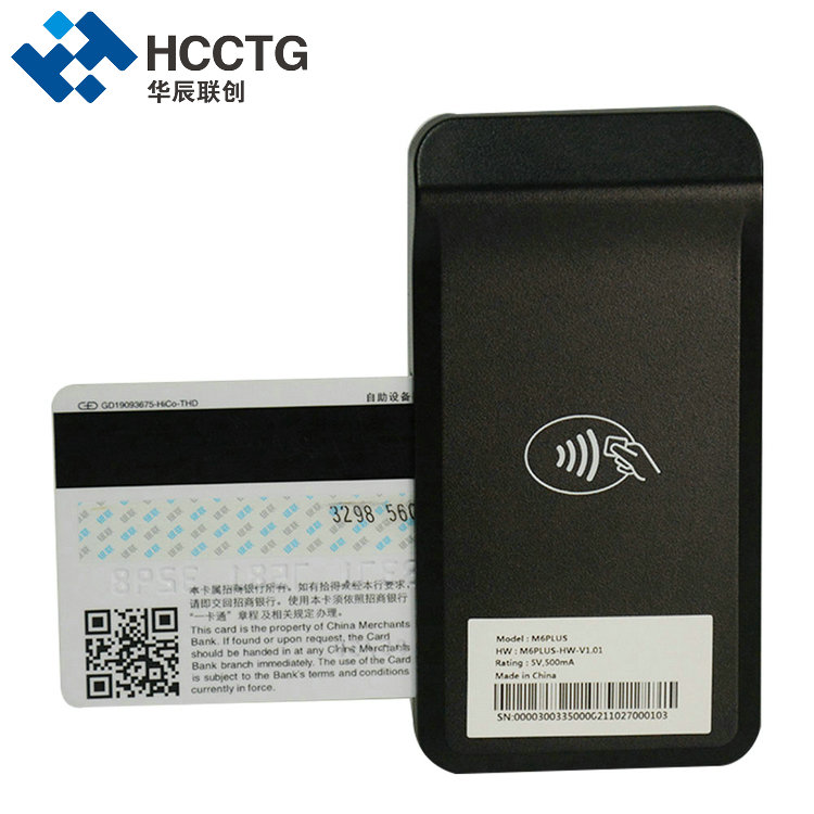 HCCTG Bluetooth 3 In 1 Card Payment Reader Mobile POS M6 PLUS