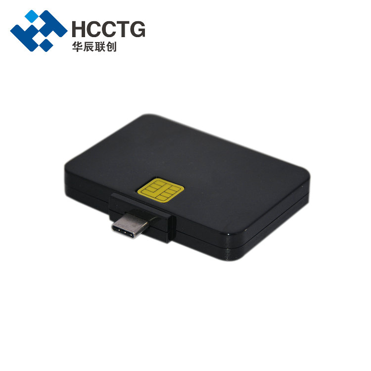 ISO7816 ROHS EMV USB Type C Smart Card Reader DCR32
