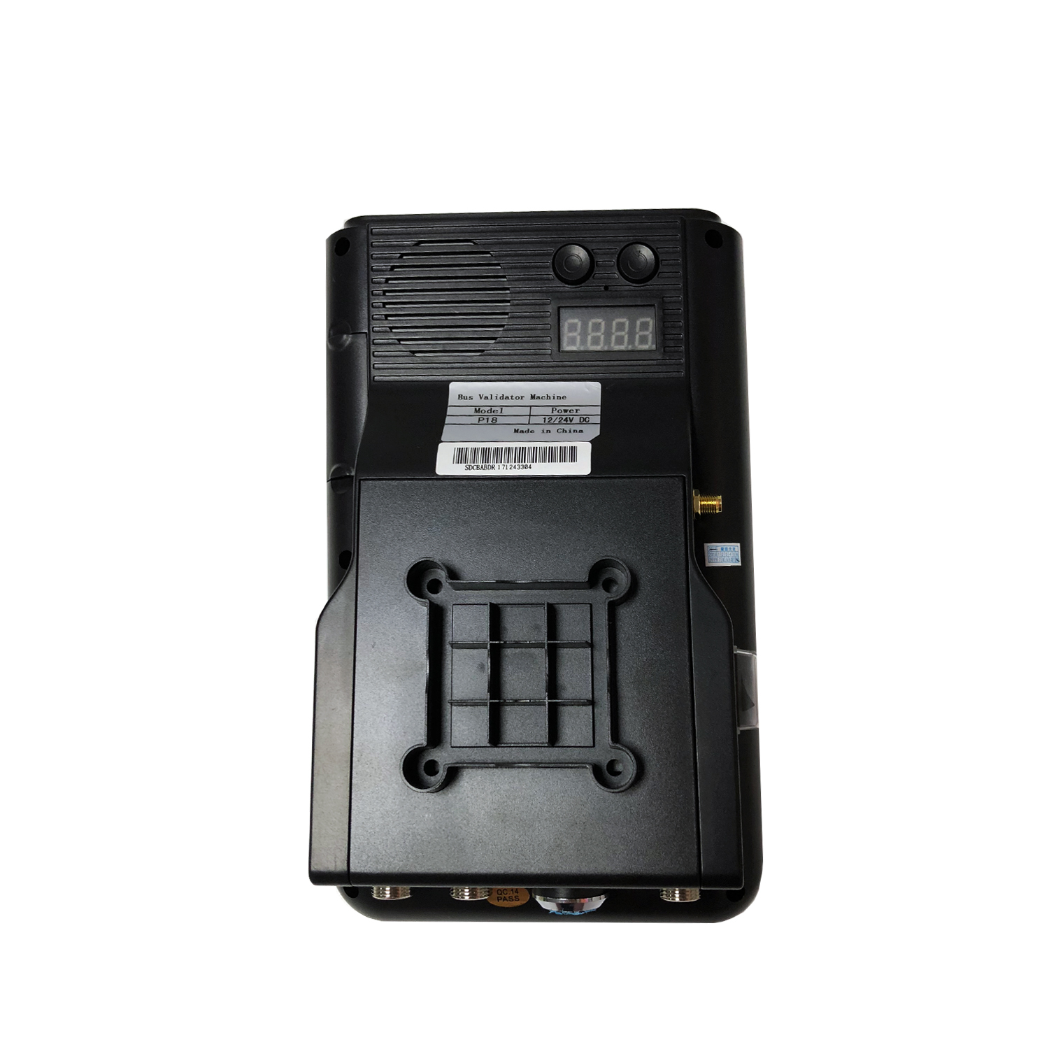 4.3 Inch Linux 4.9 NFC GPS Unionpay EMV RFID Bus Ticket Validator P18-L2C