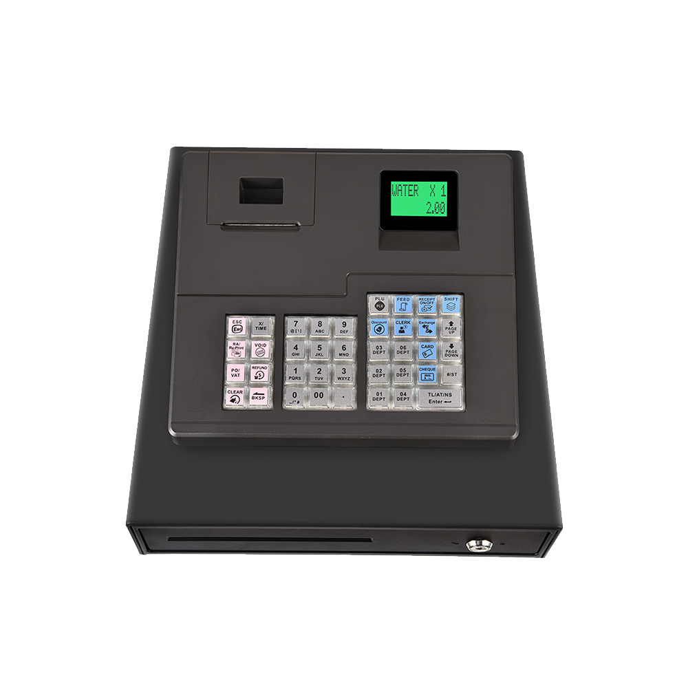 Wholesale Point of Sale USB Electronic Cash Register With Cash Drawer for Retails ECR600