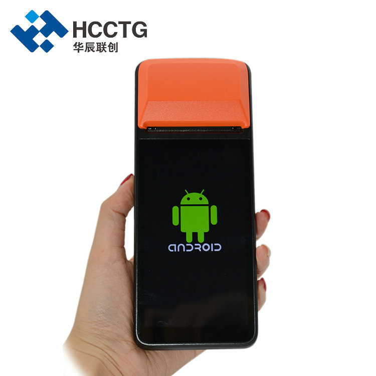 HCCTG Android 7.1.2 WiFi Handheld POS Machine With Printer R330W