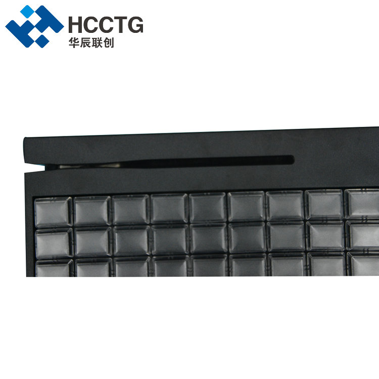 USB 84Keys POS Programmable Keyboard With Mag-Stripe Reader KB84