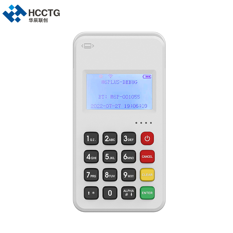 Bluetooth Mastercard 3 In 1 Card Mobile Payment Terminal M6 PLUS