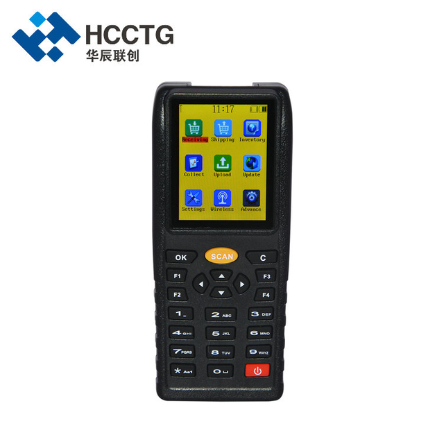 433 Wireless Data Collector PDA 1/2D Barcode Scanner For Inventory Management HS-E7