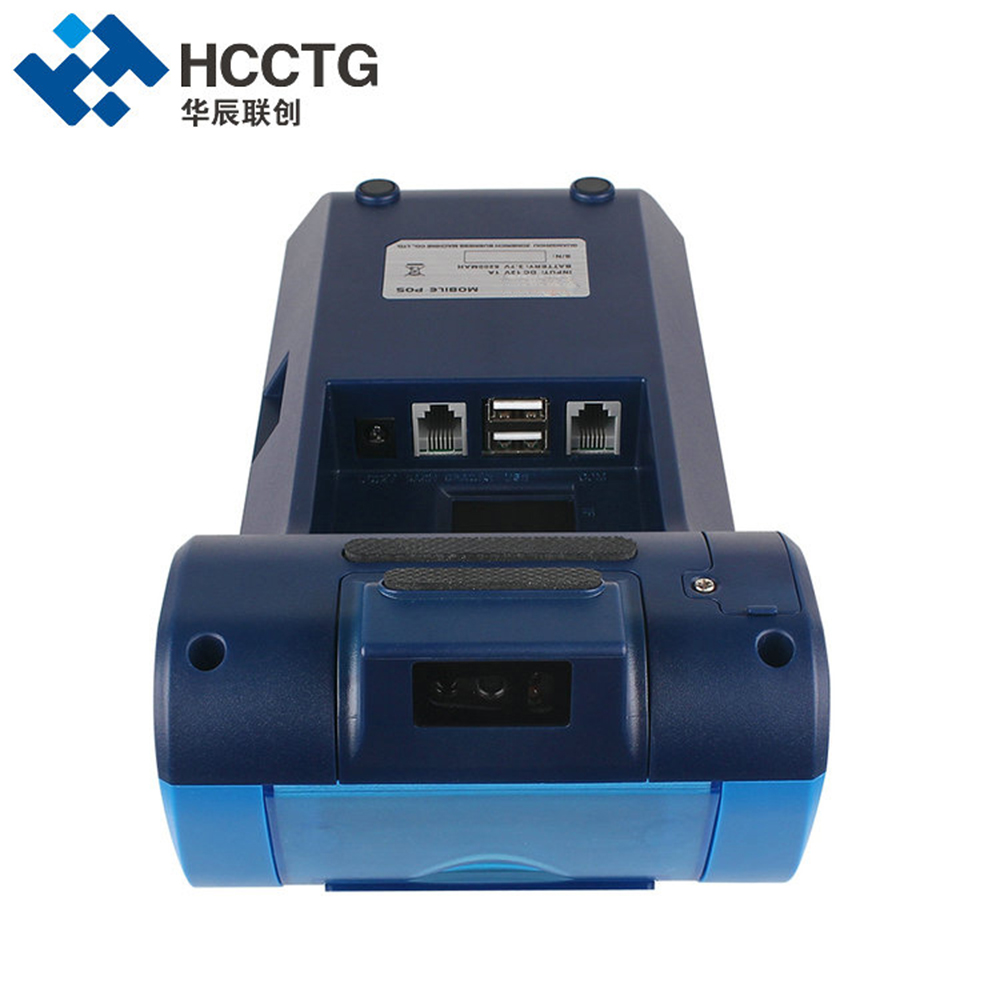 HCCTG 4G Bluetooth Android 10 Mobile POS Terminal With Barcode Scanning Z130