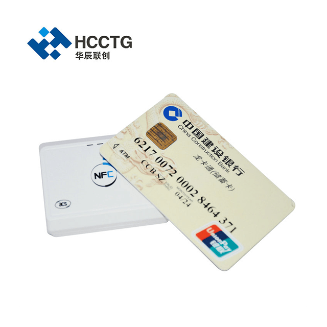 HCCTG 13.56MHz MIFARE NFC Tags Smart Card Reader Bluetooth MPOS ACR1311U-N2