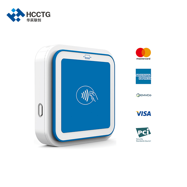 HCCTG PCI EMV Bluetooth 3 In 1 Smart Mobile NFC Credit Card Reader MPOS ...