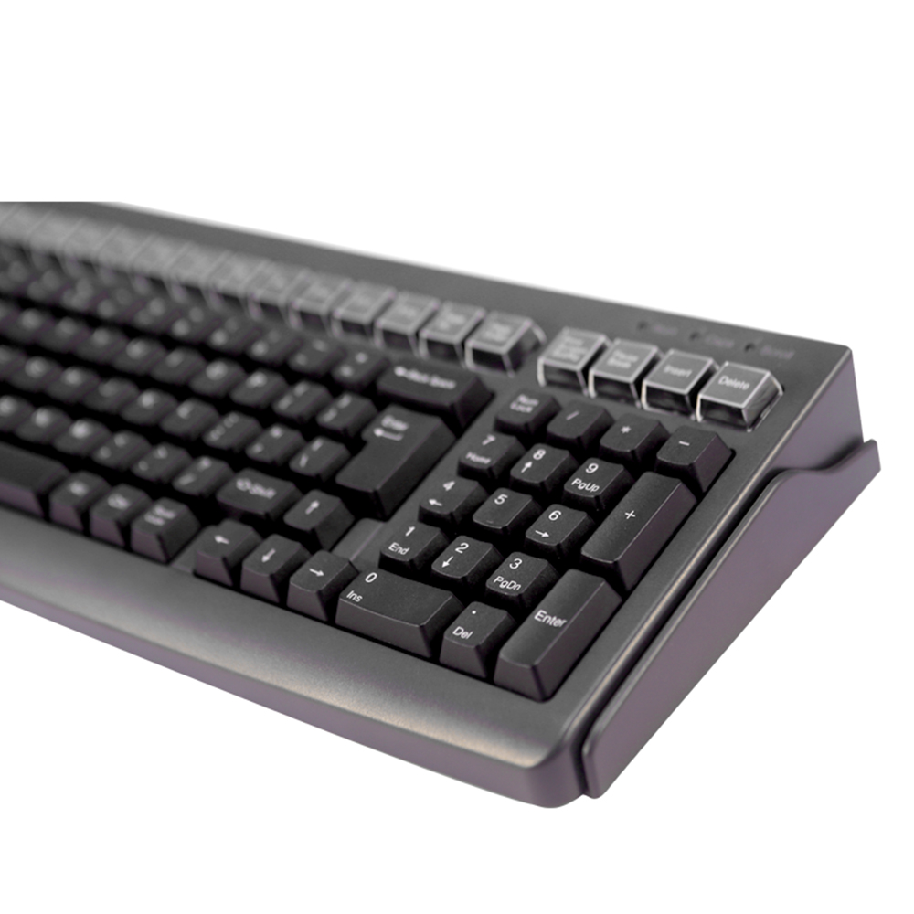 PS/2 USB 101Keys Membrane Keyboard With Standard Keyboard Code HCC-KB101R