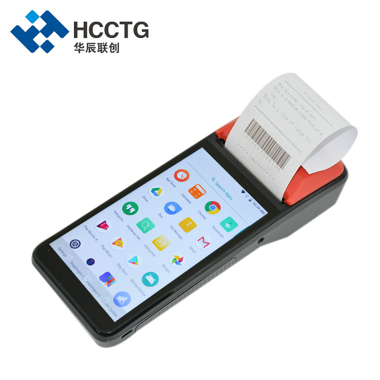 HCCTG Android 7.1.2 WiFi Handheld POS Machine With Printer R330W