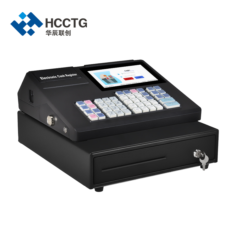 Retail Software 7 Inch 48-Key Keyboard Electronic Cash Register All in One POS Terminal HCC-A1170