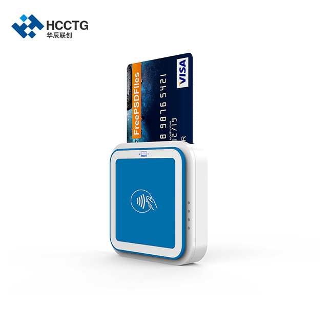 HCCTG PCI EMV Bluetooth 3 In 1 Smart Mobile NFC Credit Card Reader MPOS ...