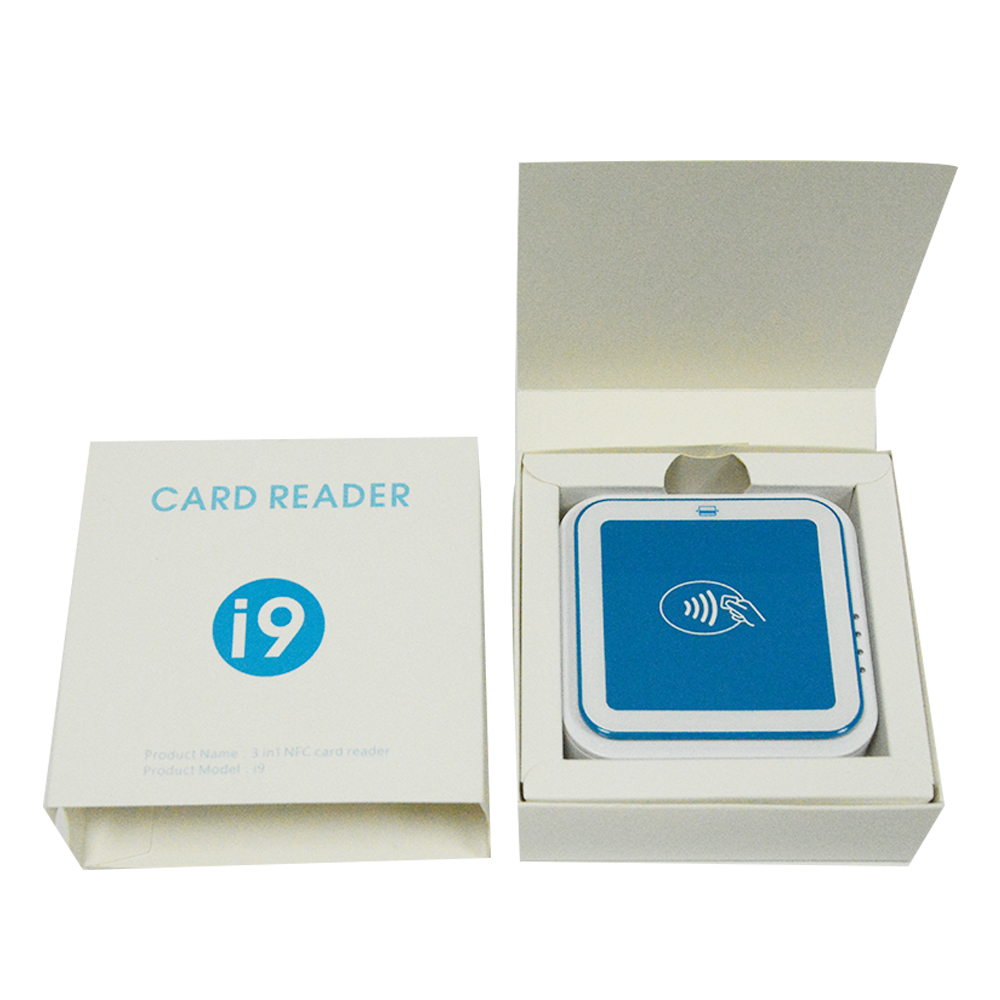 EMV L1&L2 MSR&IC&NFC Card Reader MPOS For Bank Payment I9